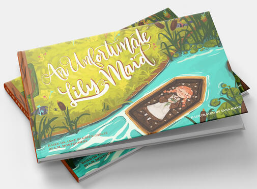 An Unfortunate Lily Maid: cover mockup