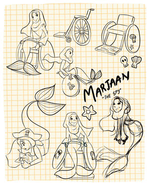 Marjaan: concept sketches